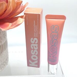 Kosas Plump+ Juicy Lip Booster Buttery‎ Treatment Clear 15ml 05oz New